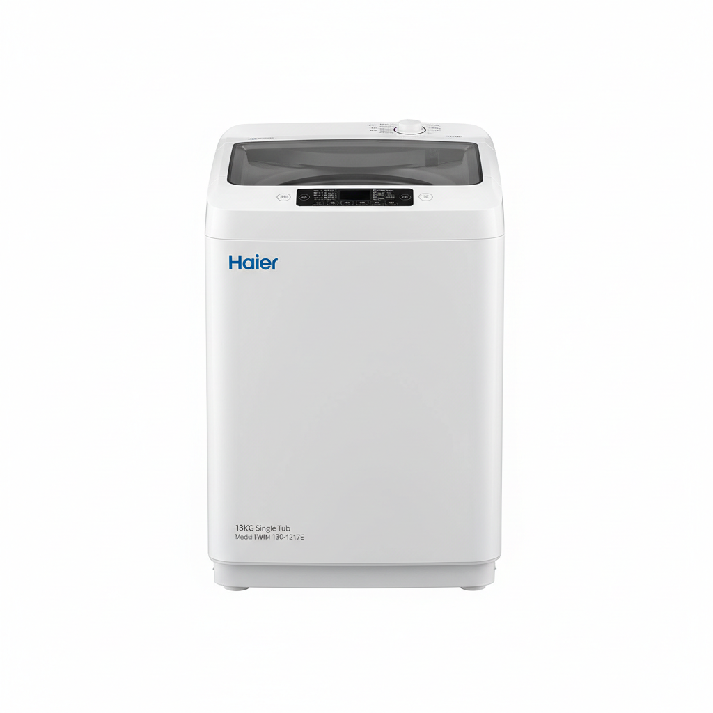 HAIER 13KG SINGLE TUB WASHING MACHINE Model HWM 130-1217E