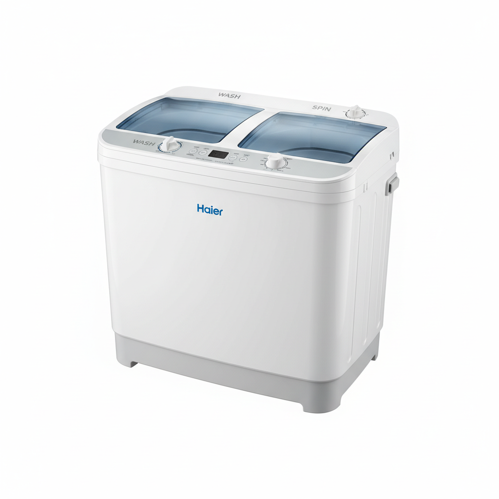 HAIER WASHING MACHINE TWIN TUB Model HWM 75-AS