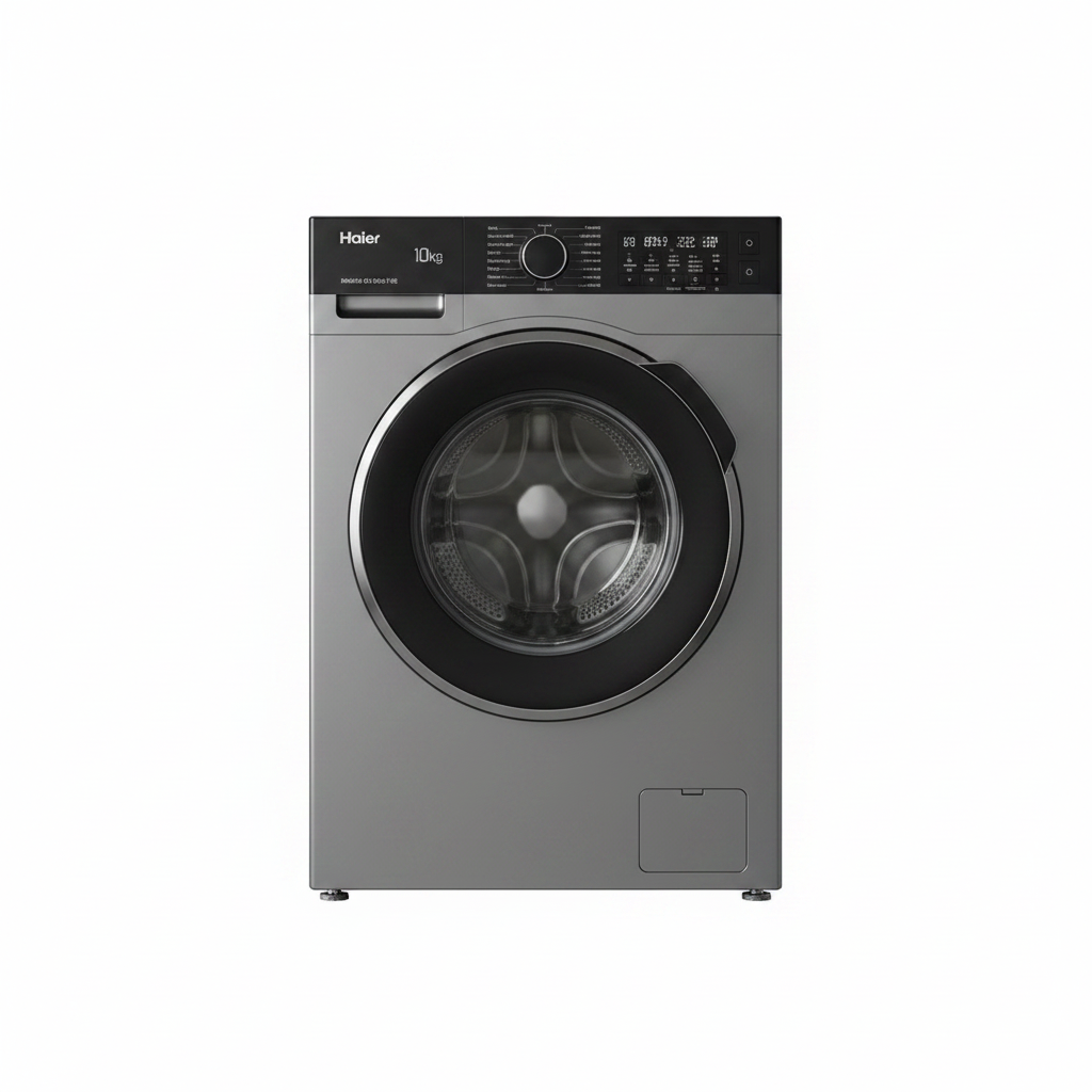 HAIER 10KG AUTOMATIC FRONT LOAD WASHING MACHINE Model HW100-BP12357S8